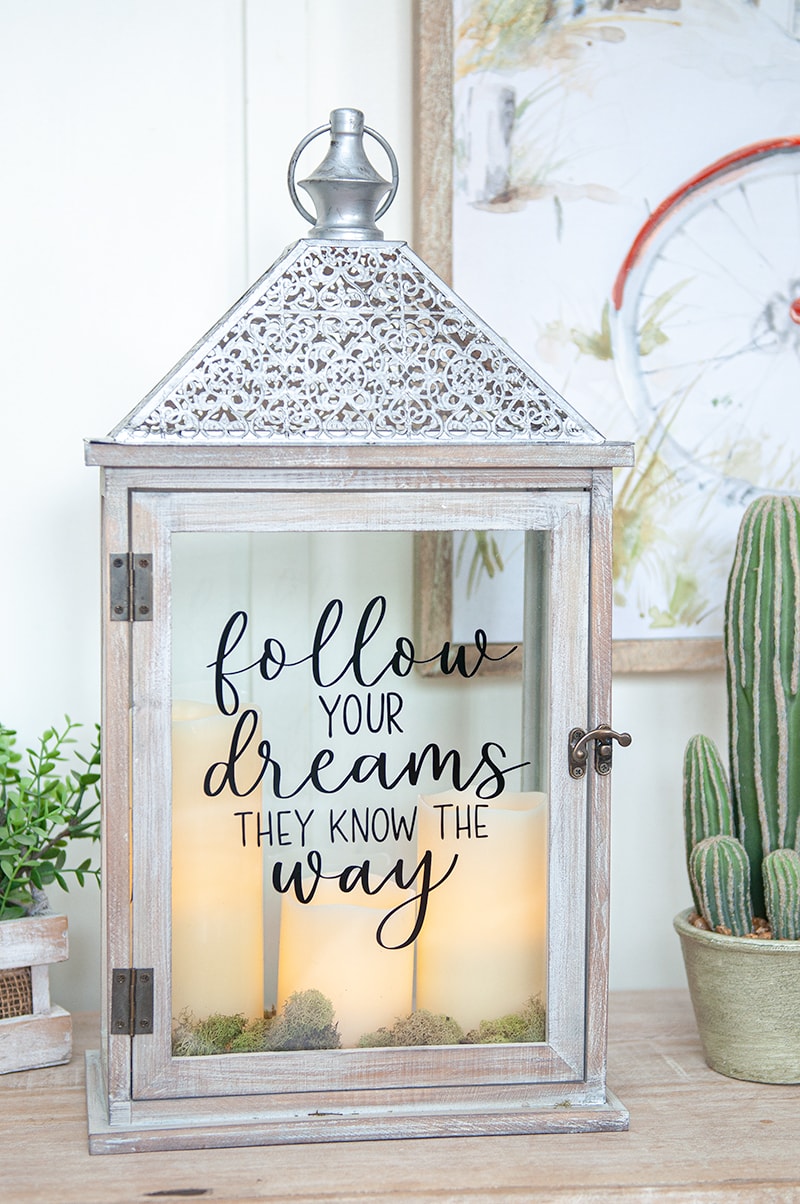 Easy to do Personalized Lantern Project Decor 3-Ways