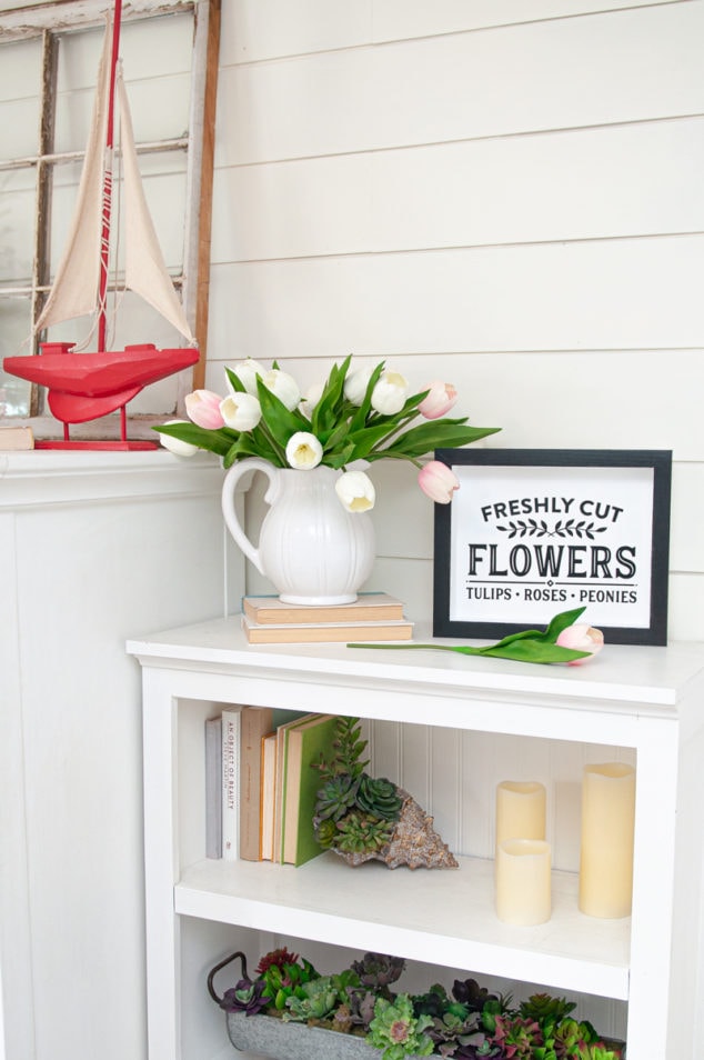 How to Make a Spring Flower Shop Sign