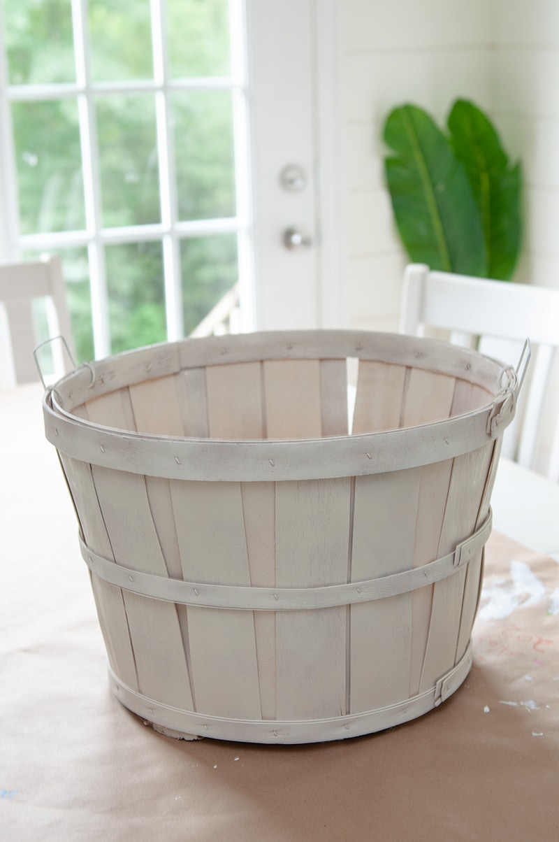 $2.00 Thrift Store Basket Makeover with DecoArt
