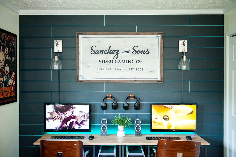 DIY Game Room Sign with your Silhouette Cameo - Wall Art