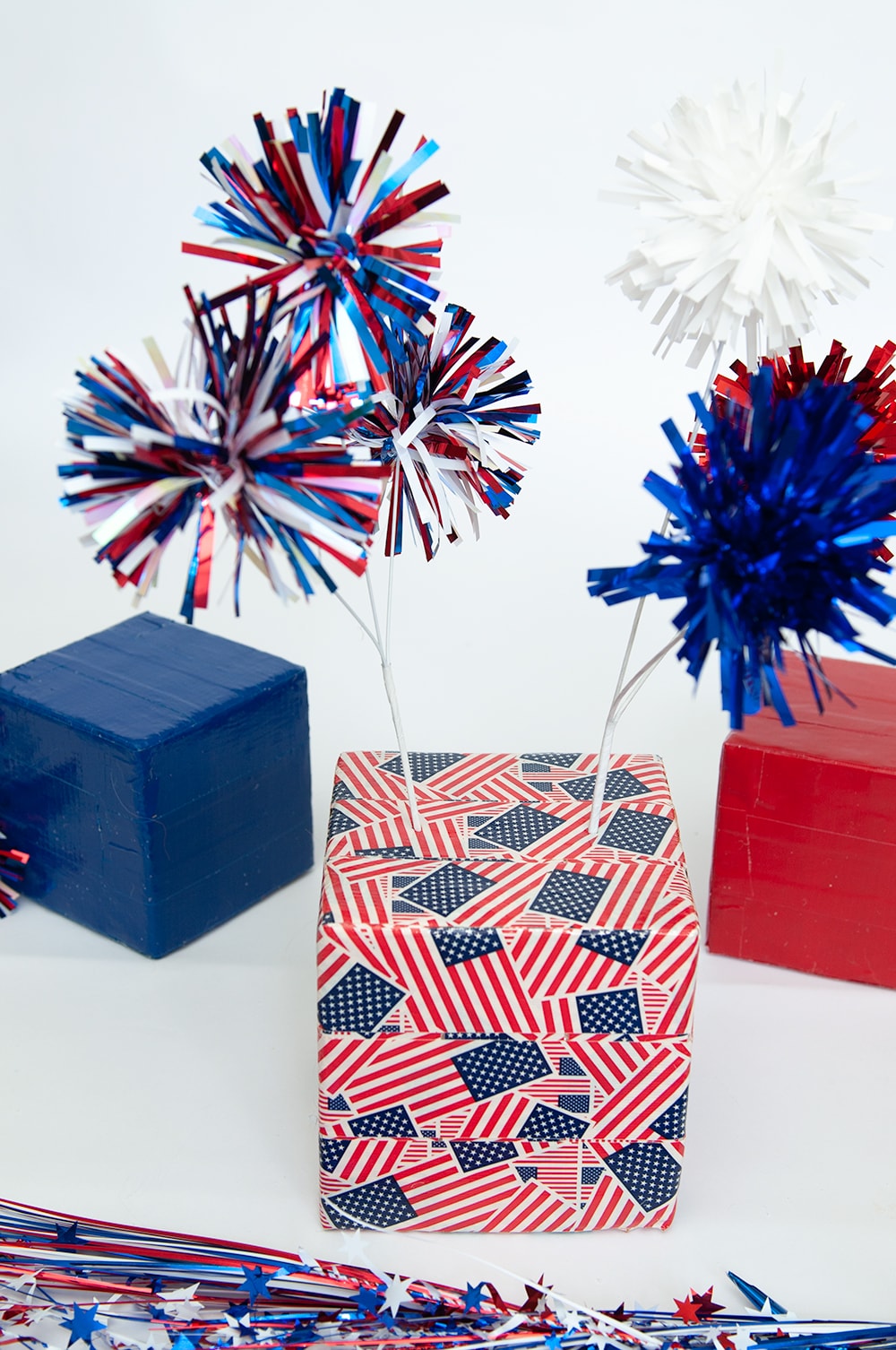 July 4th Tabletop Decor with Duck Tape®