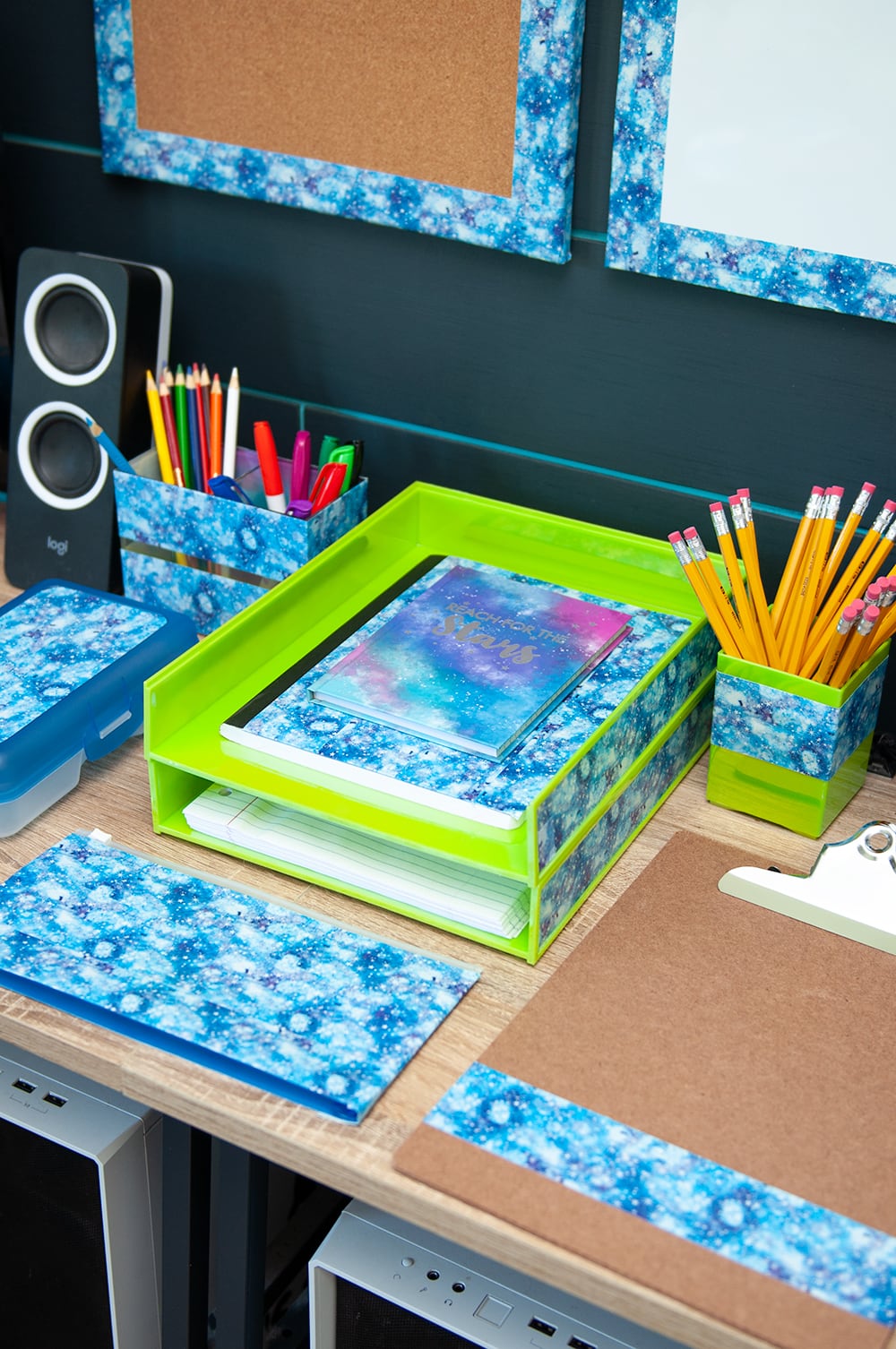 Back to School Homework Space with Duck Tape® - Back to school supplies 
