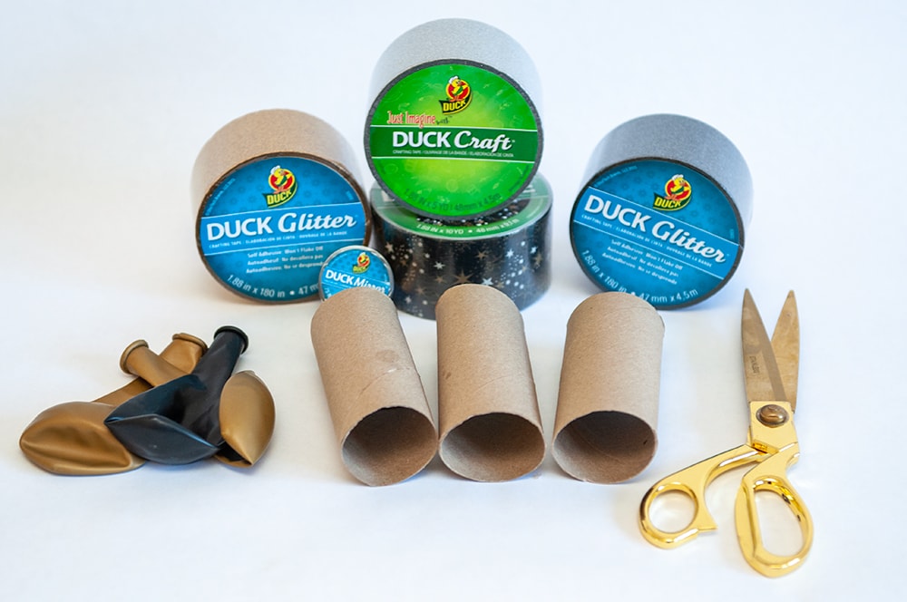 New Years Eve Confetti Poppers with Duck Tape®