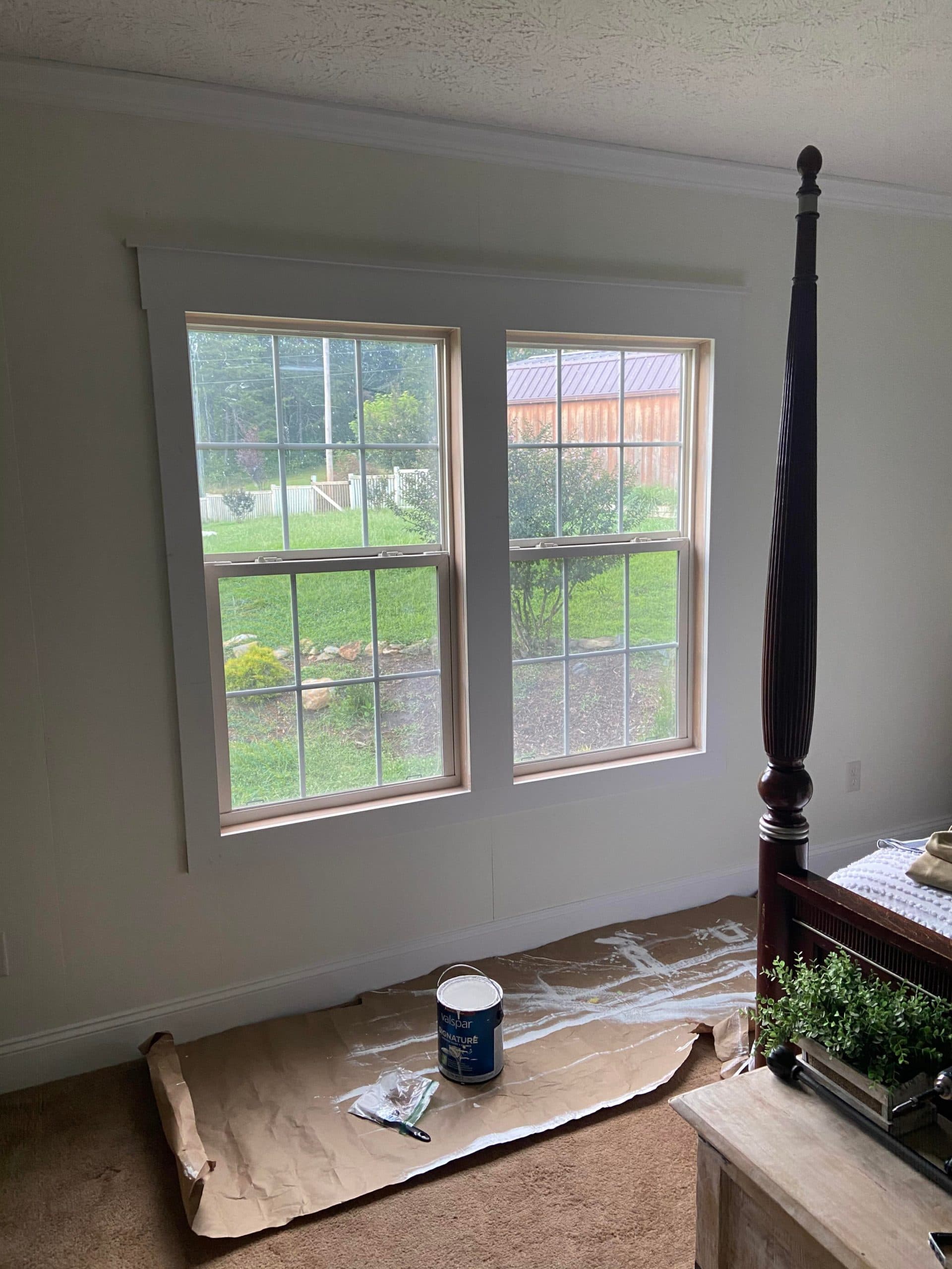 how to Farmhouse window trim